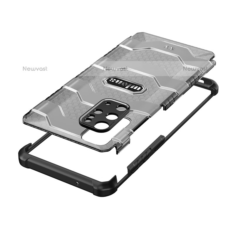 Silicone Transparent Frame Case Cover WL2 for Samsung Galaxy S20 Plus 5G