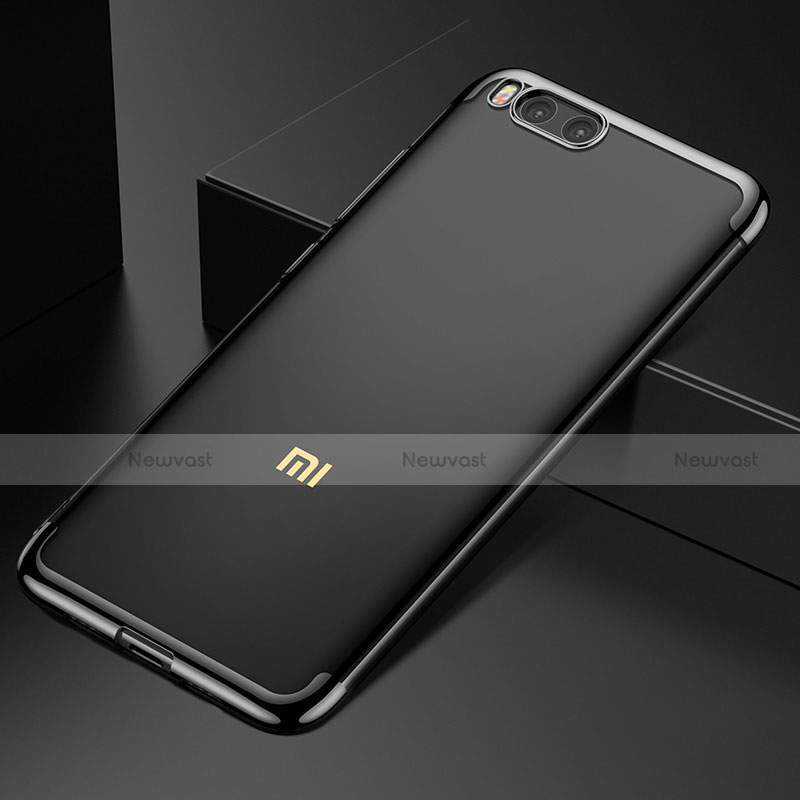 Silicone Transparent Frame Case for Xiaomi Mi Note 3 Black