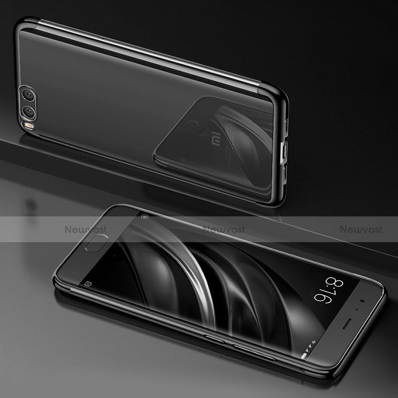 Silicone Transparent Frame Case for Xiaomi Mi Note 3 Black
