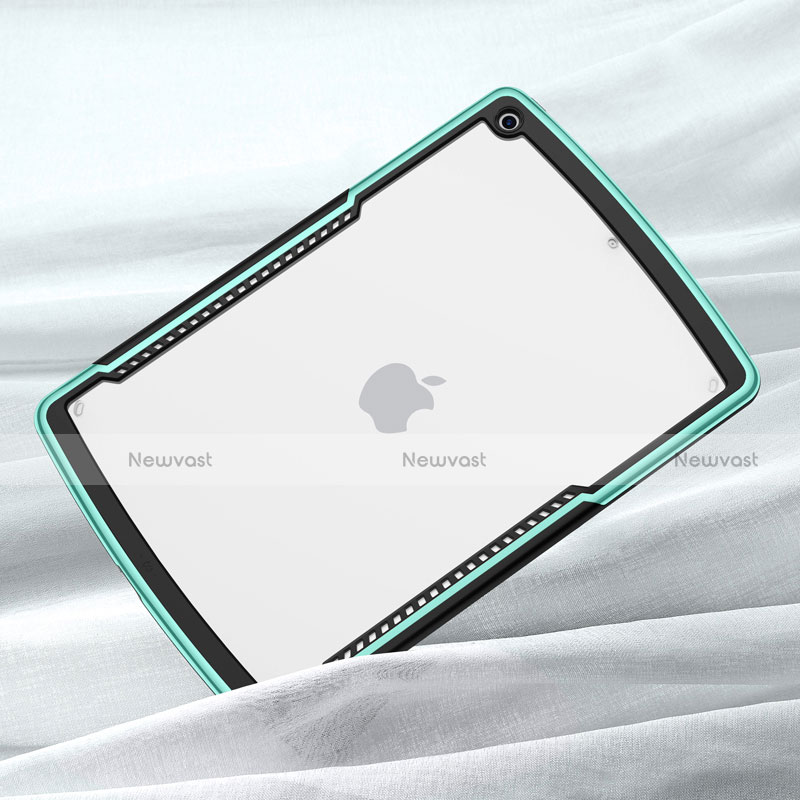 Silicone Transparent Mirror Frame Case Cover for Apple iPad 10.2 (2020)