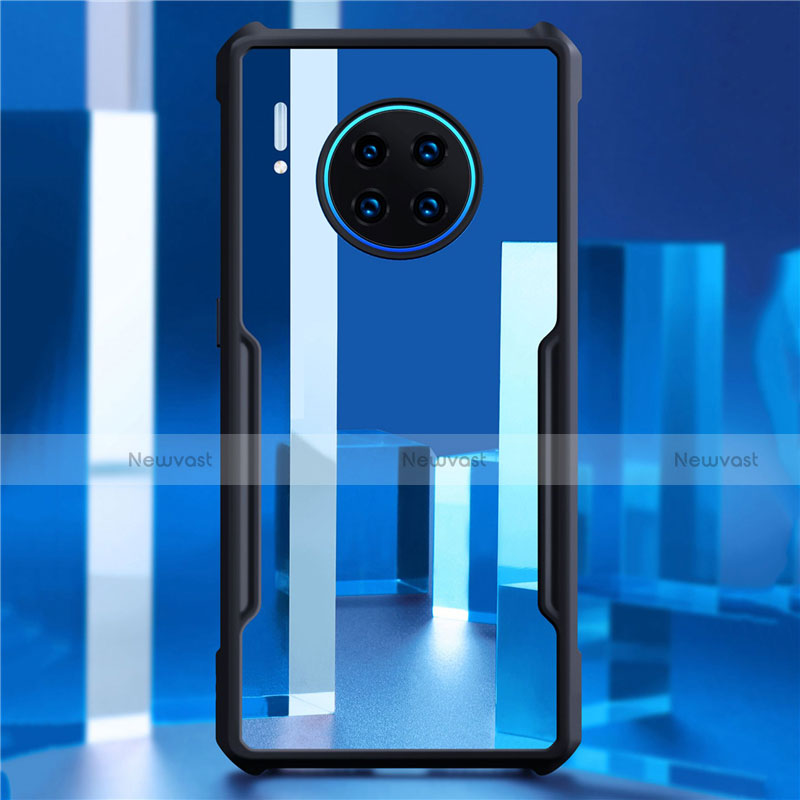 Silicone Transparent Mirror Frame Case Cover for Huawei Mate 30 Pro