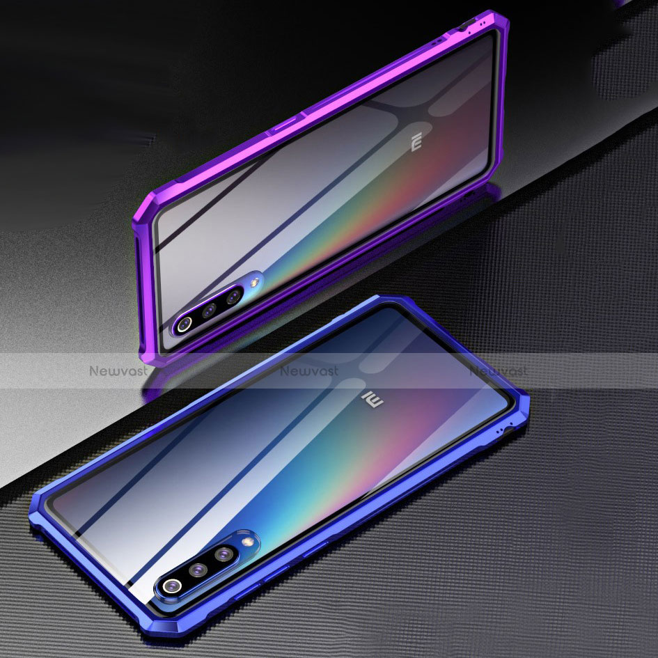 Silicone Transparent Mirror Frame Case Cover for Xiaomi Mi 9 Pro 5G