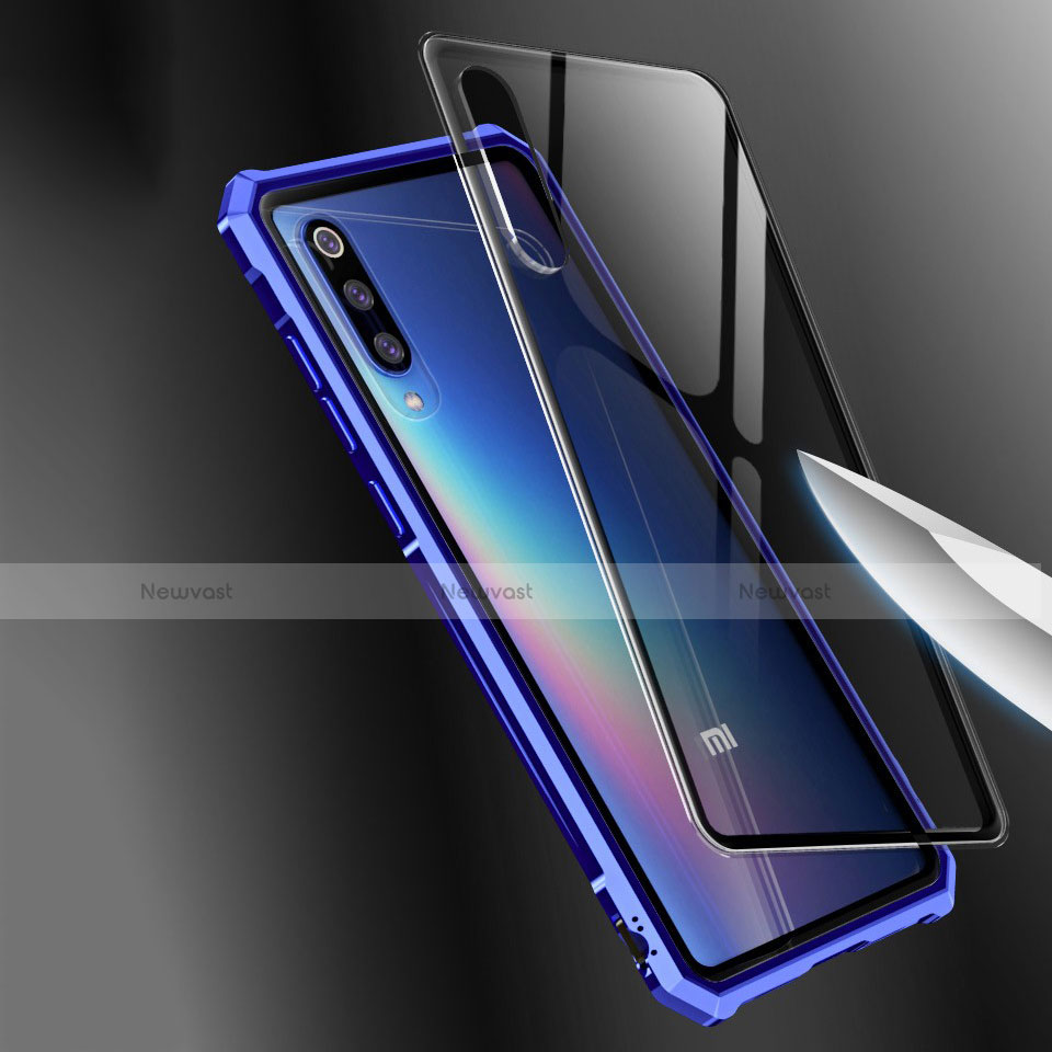 Silicone Transparent Mirror Frame Case Cover for Xiaomi Mi 9 SE