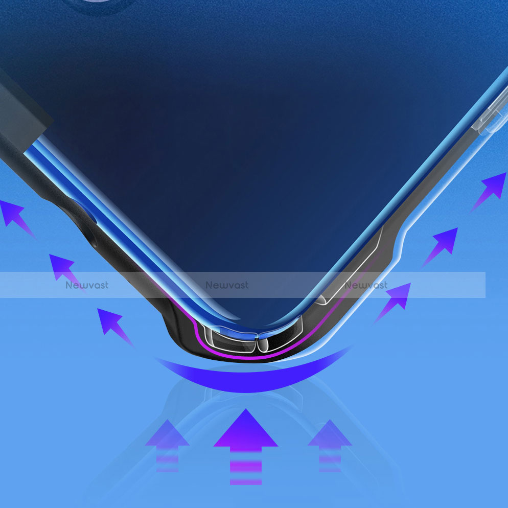 Silicone Transparent Mirror Frame Case Cover for Xiaomi Redmi K20
