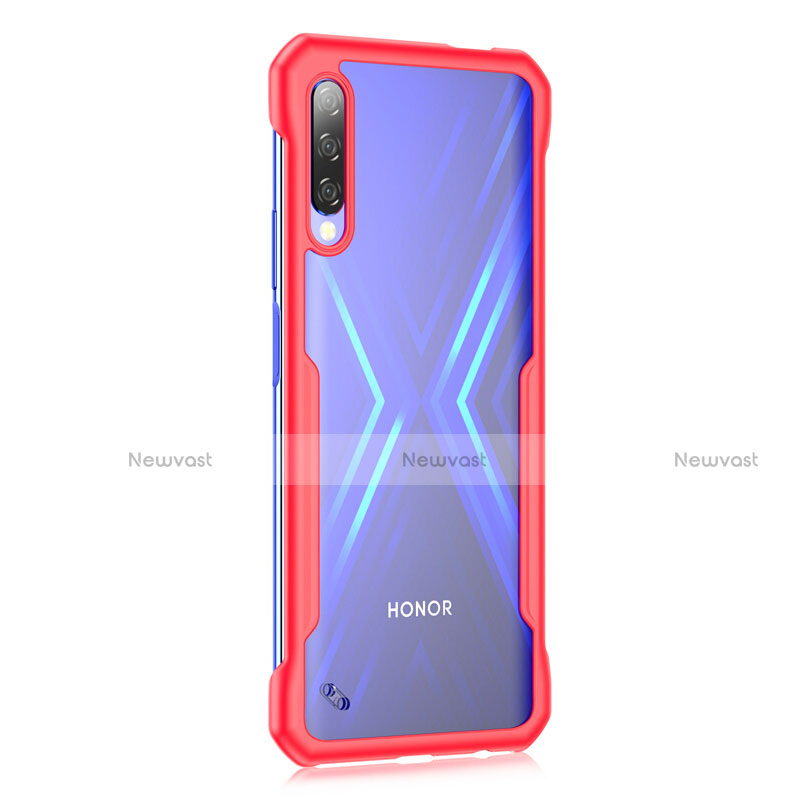 Silicone Transparent Mirror Frame Case Cover M01 for Huawei Honor 9X Pro