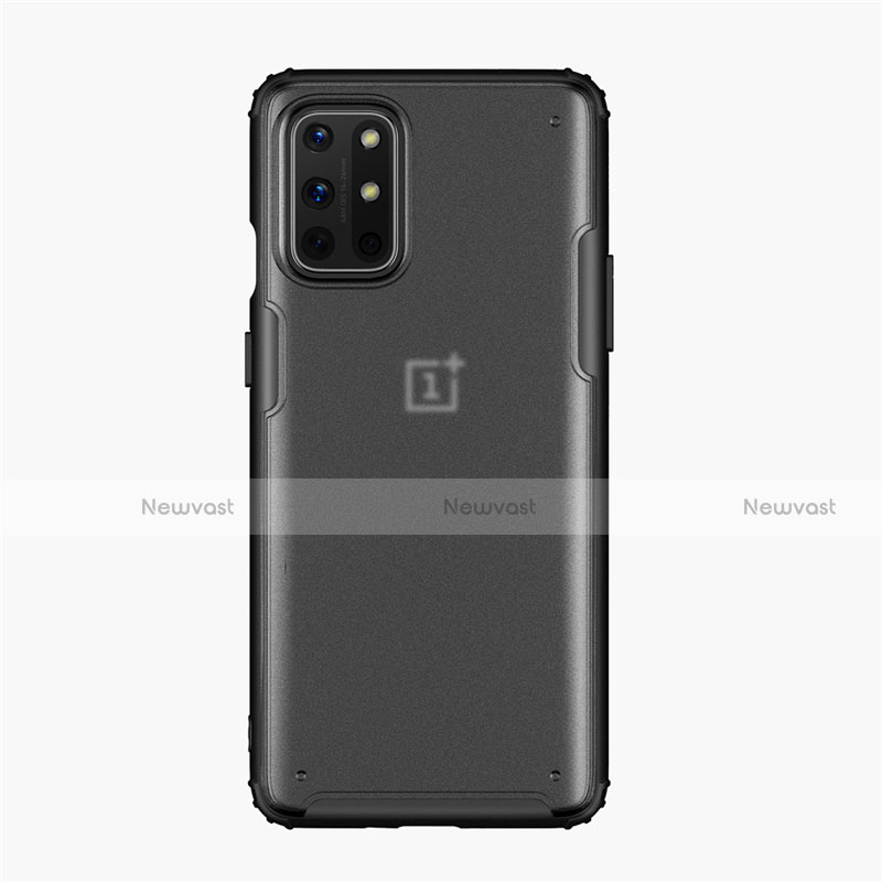 Silicone Transparent Mirror Frame Case Cover M01 for OnePlus 8T 5G