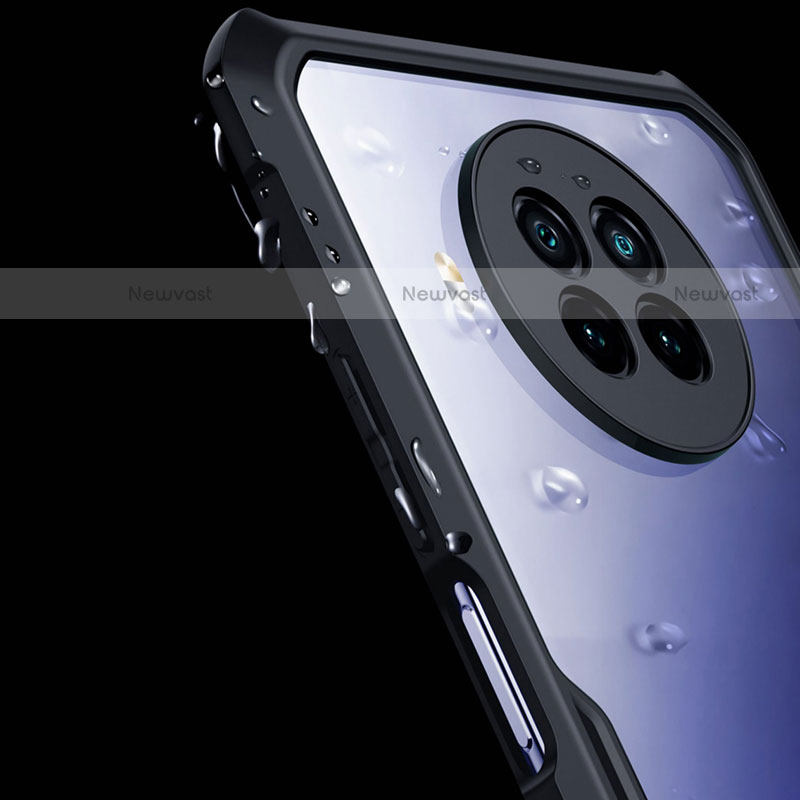 Silicone Transparent Mirror Frame Case Cover M01 for Xiaomi Mi 10i 5G Black