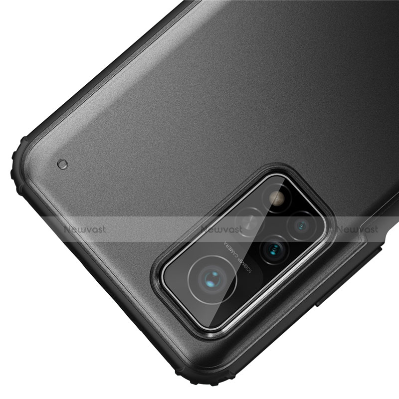 Silicone Transparent Mirror Frame Case Cover M01 for Xiaomi Mi 10T Pro 5G