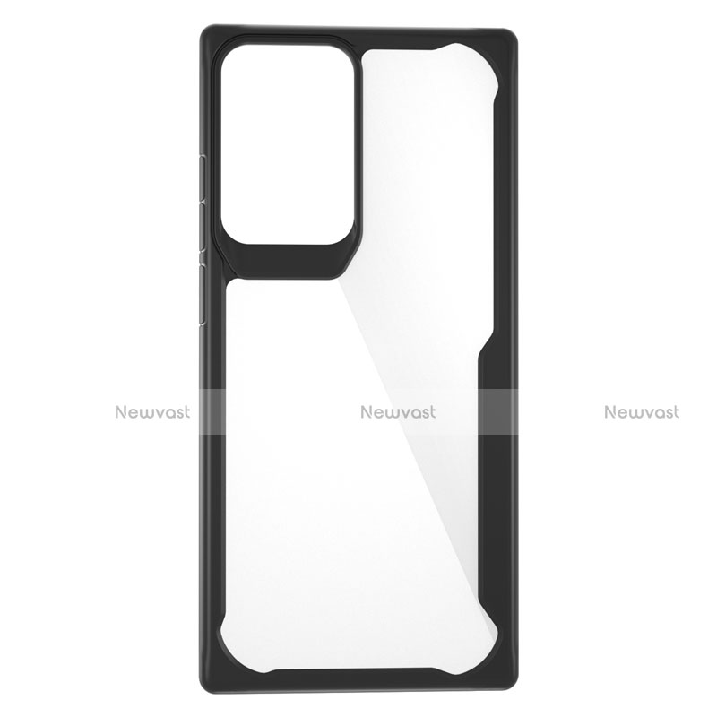 Silicone Transparent Mirror Frame Case Cover M02 for Samsung Galaxy Note 20 Ultra 5G