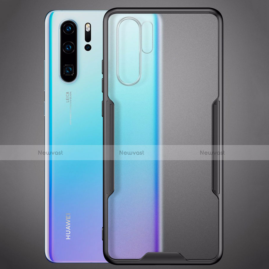 Silicone Transparent Mirror Frame Case Cover M03 for Huawei P30 Pro