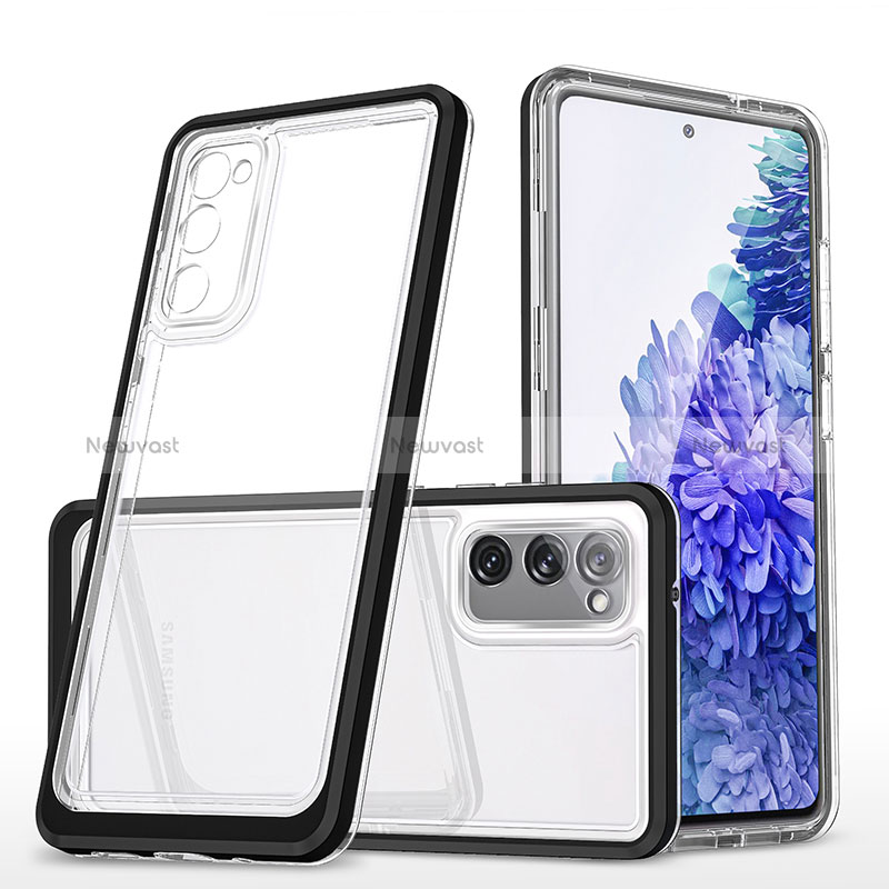 Silicone Transparent Mirror Frame Case Cover MQ1 for Samsung Galaxy S20 Lite 5G