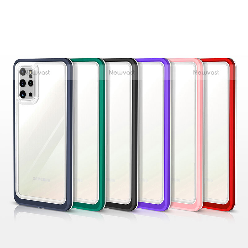 Silicone Transparent Mirror Frame Case Cover MQ1 for Samsung Galaxy S20 Plus 5G