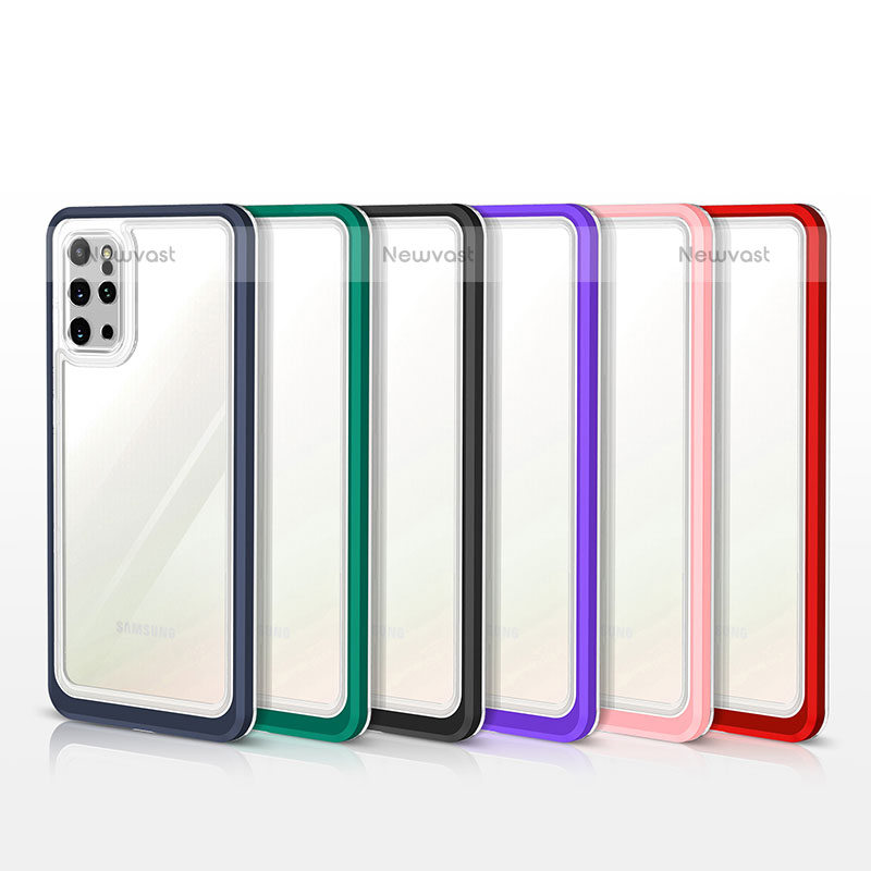Silicone Transparent Mirror Frame Case Cover MQ1 for Samsung Galaxy S20 Plus