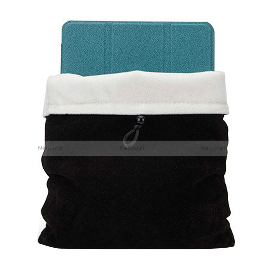 Sleeve Velvet Bag Case Pocket for Apple iPad New Air (2019) 10.5 Black