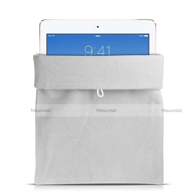 Sleeve Velvet Bag Case Pocket for Apple iPad Pro 11 (2020) White