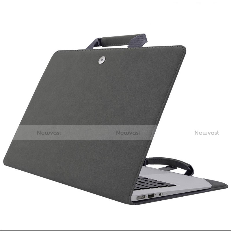 Sleeve Velvet Bag Case Pocket for Huawei Matebook X Pro (2020) 13.9 Black