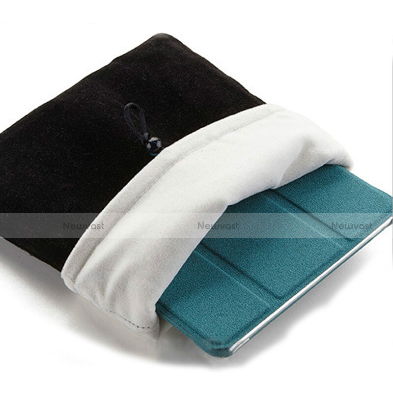 Sleeve Velvet Bag Case Pocket for Huawei MediaPad M2 10.1 FDR-A03L FDR-A01W Black