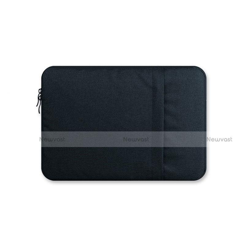 Sleeve Velvet Bag Case Pocket S03 for Huawei Honor MagicBook Pro (2020) 16.1 Black