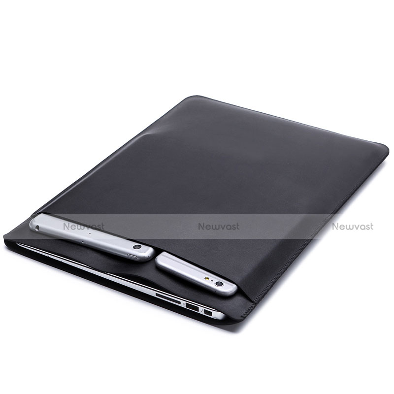 Sleeve Velvet Bag Leather Case Pocket L01 for Huawei Matebook D14 (2020)