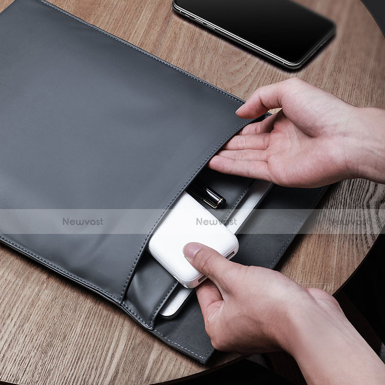 Sleeve Velvet Bag Leather Case Pocket L03 for Apple MacBook 12 inch