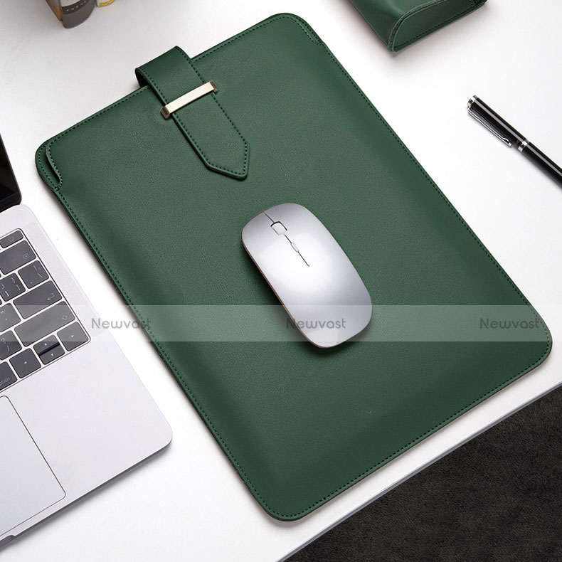 Sleeve Velvet Bag Leather Case Pocket L04 for Apple MacBook 12 inch