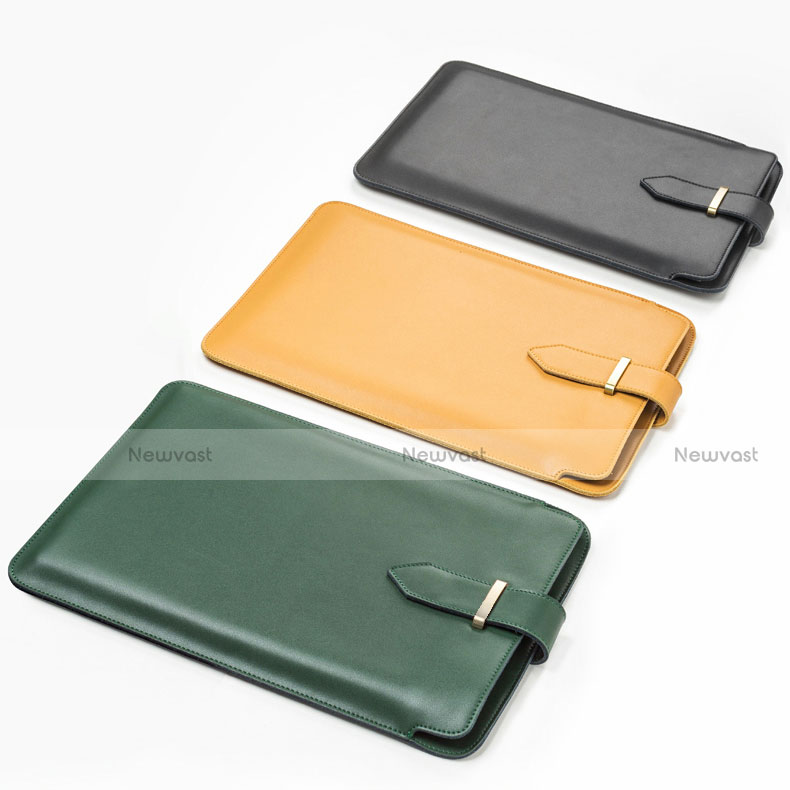 Sleeve Velvet Bag Leather Case Pocket L04 for Apple MacBook Air 13.3 inch (2018)