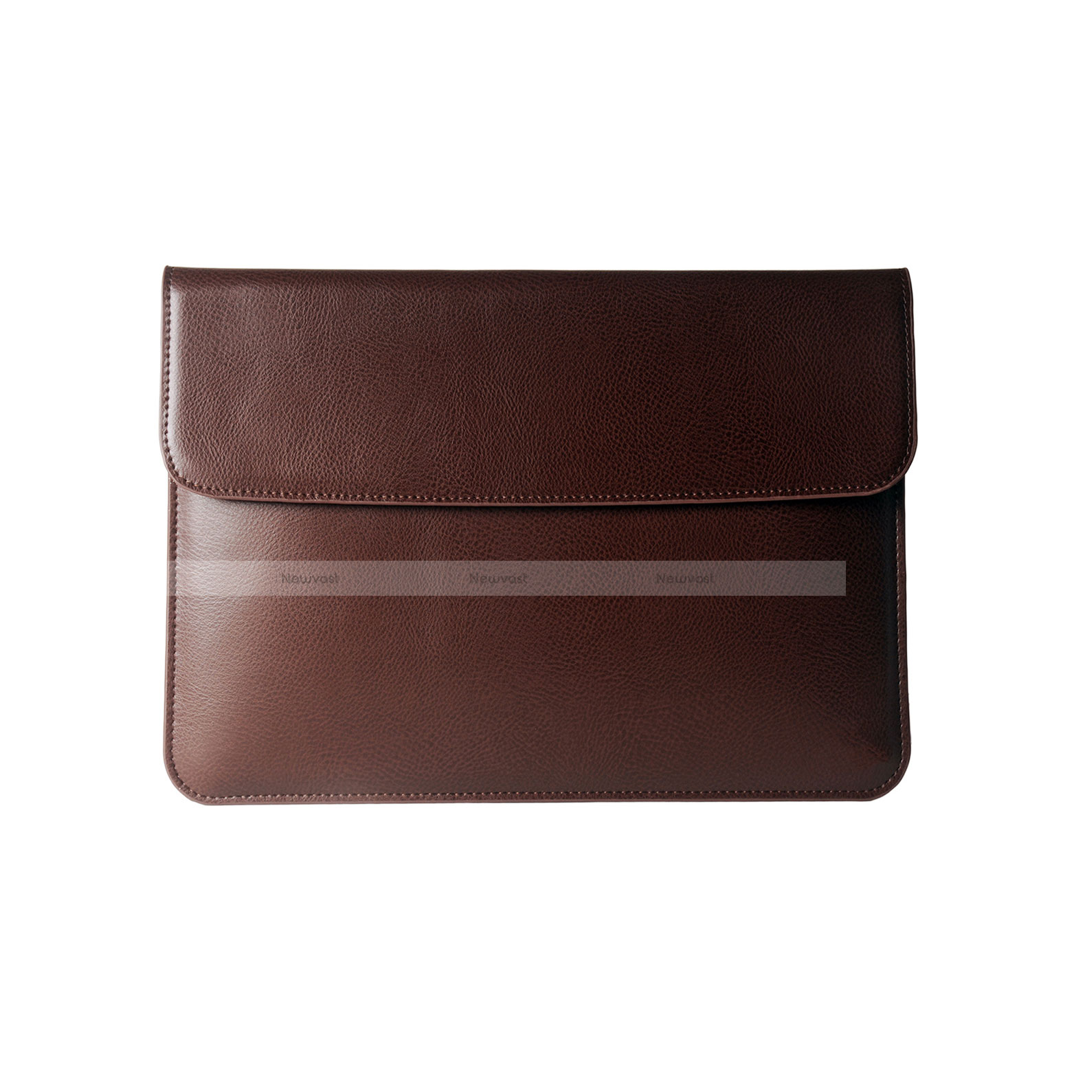 Sleeve Velvet Bag Leather Case Pocket L05 for Apple MacBook Air 13.3 inch (2018) Brown