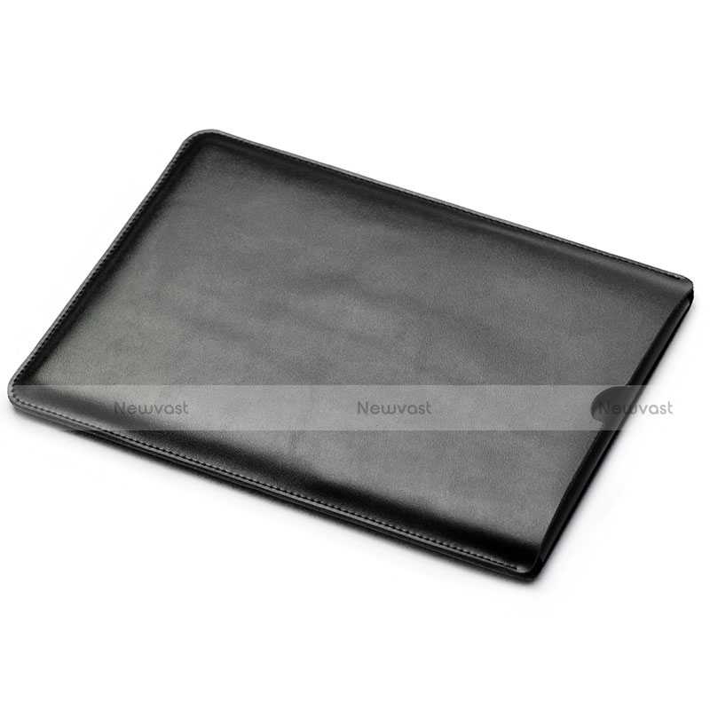 Sleeve Velvet Bag Leather Case Pocket L05 for Huawei Matebook X Pro (2020) 13.9 Black