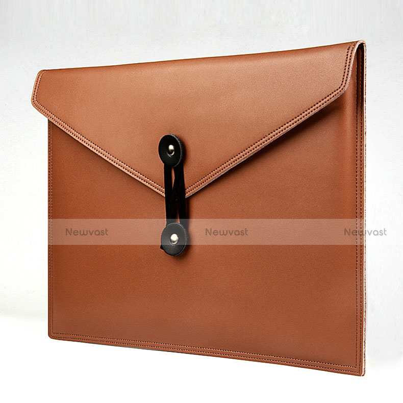 Sleeve Velvet Bag Leather Case Pocket L08 for Apple MacBook Pro 15 inch