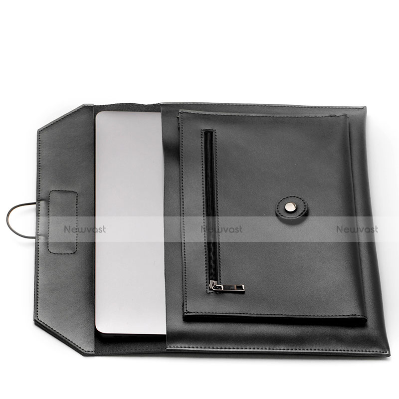 Sleeve Velvet Bag Leather Case Pocket L12 for Apple MacBook Pro 13 inch Retina