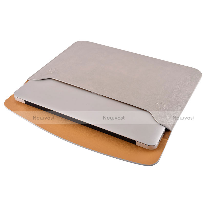 Sleeve Velvet Bag Leather Case Pocket L15 for Apple MacBook 12 inch