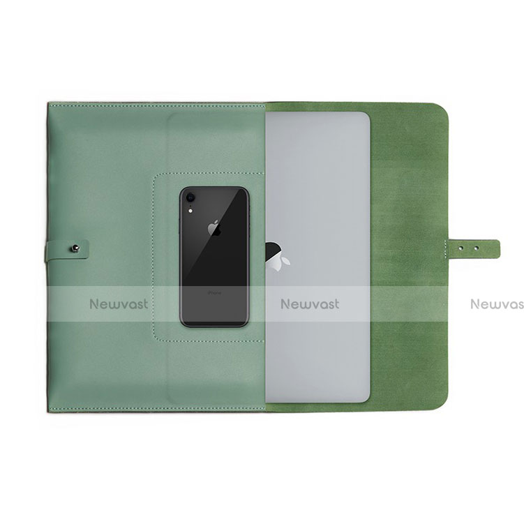 Sleeve Velvet Bag Leather Case Pocket L18 for Apple MacBook Air 13.3 inch (2018)