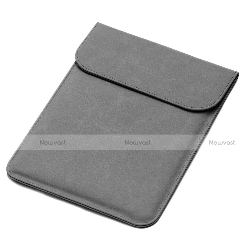 Sleeve Velvet Bag Leather Case Pocket L19 for Apple MacBook Pro 15 inch