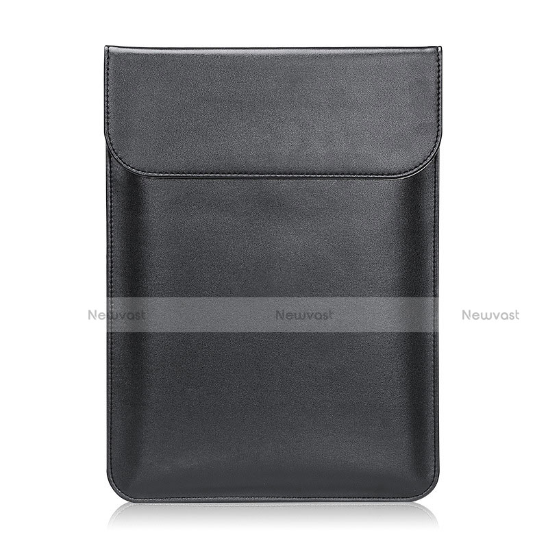Sleeve Velvet Bag Leather Case Pocket L21 for Apple MacBook Air 13 inch (2020) Black