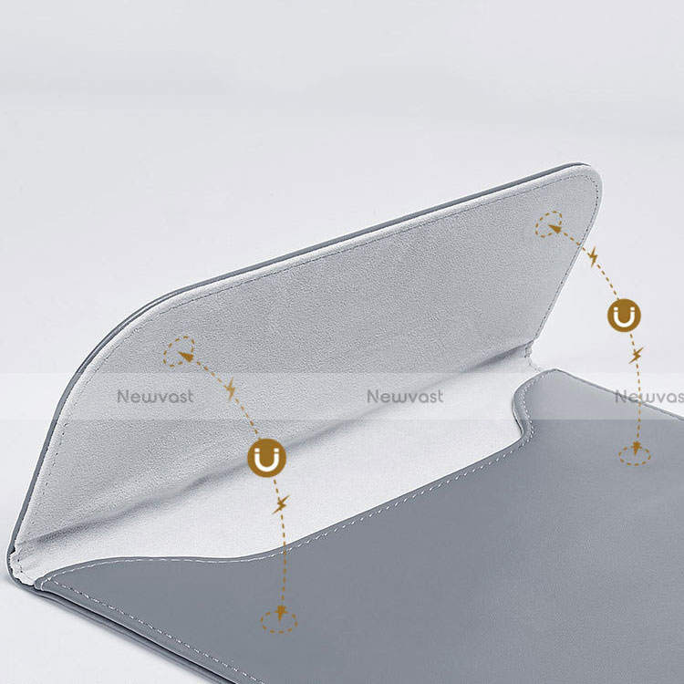 Sleeve Velvet Bag Leather Case Pocket L21 for Apple MacBook Pro 13 inch
