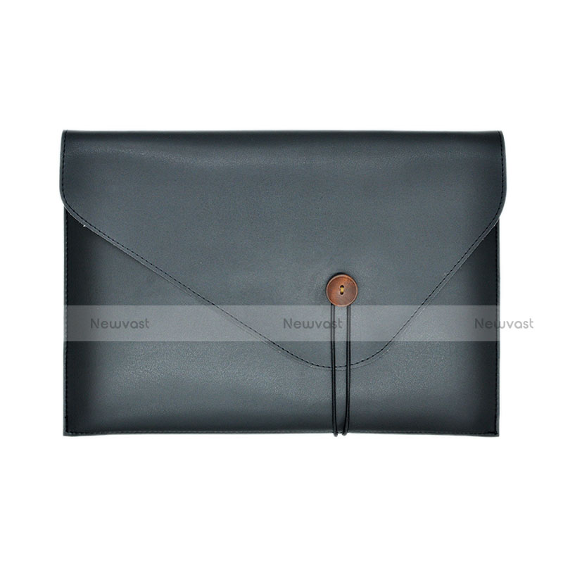 Sleeve Velvet Bag Leather Case Pocket L22 for Apple MacBook Pro 13 inch Retina Black