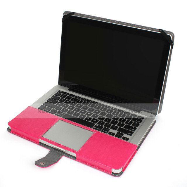 Sleeve Velvet Bag Leather Case Pocket L24 for Apple MacBook Pro 13 inch