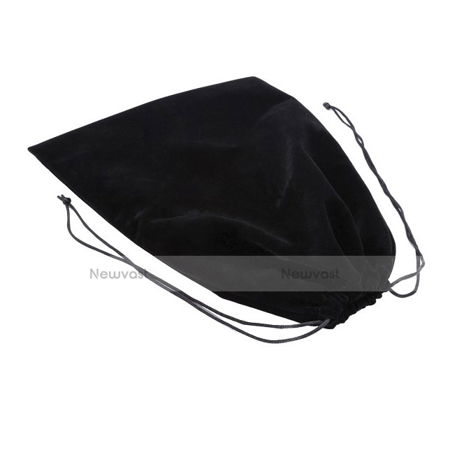 Sleeve Velvet Bag Slip Case for Apple iPad 2 Black