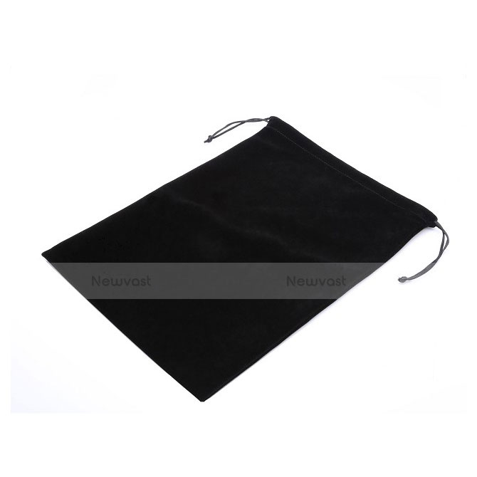 Sleeve Velvet Bag Slip Case for Apple iPad 2 Black
