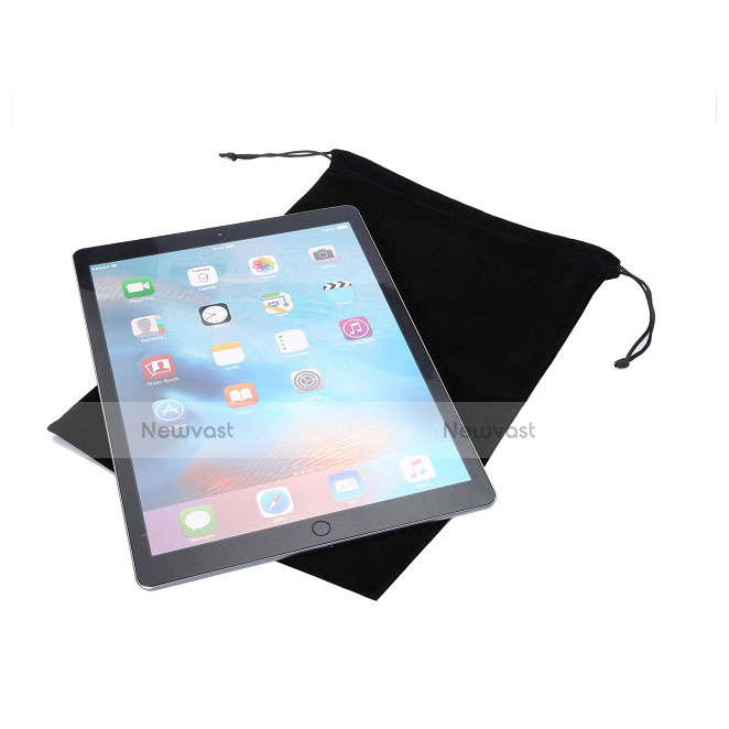 Sleeve Velvet Bag Slip Case for Huawei MediaPad M3 Lite Black