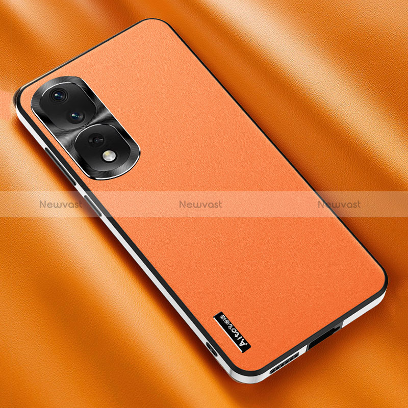 Soft Luxury Leather Snap On Case Cover AT2 for Huawei Honor 90 Pro 5G