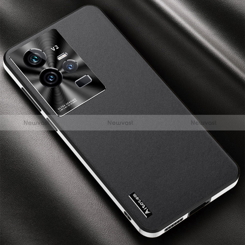 Soft Luxury Leather Snap On Case Cover AT2 for Vivo iQOO 11 Pro 5G
