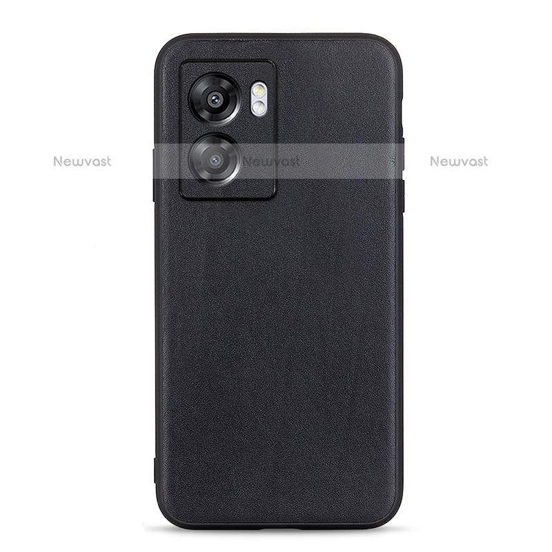 Soft Luxury Leather Snap On Case Cover B01H for OnePlus Nord N300 5G