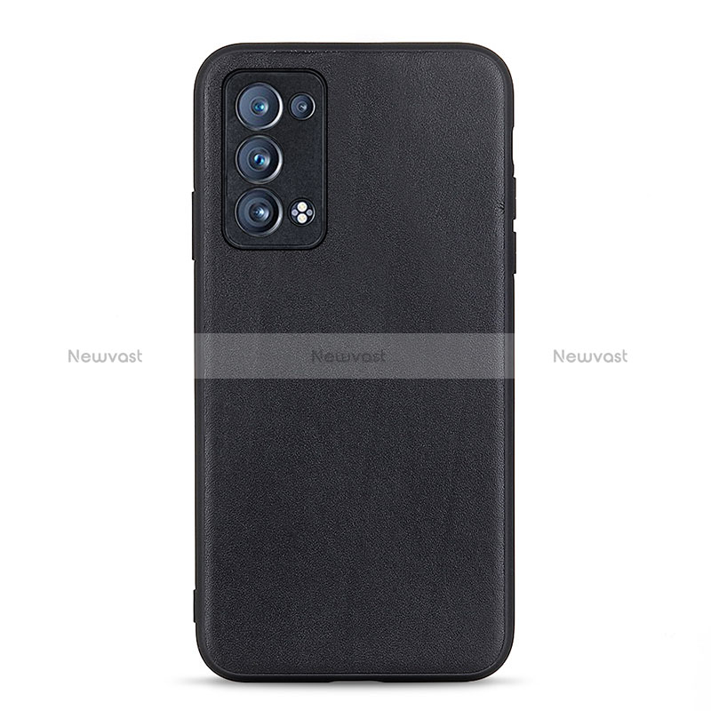 Soft Luxury Leather Snap On Case Cover B01H for Oppo Reno6 Pro+ Plus 5G