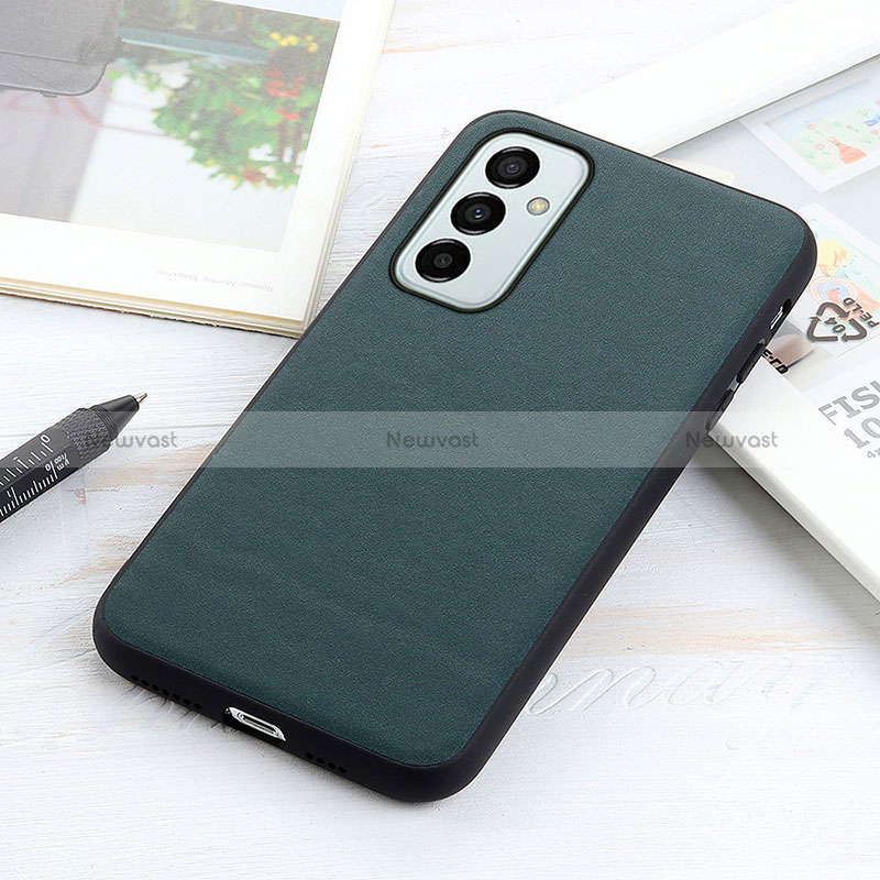 Soft Luxury Leather Snap On Case Cover B01H for Samsung Galaxy M23 5G
