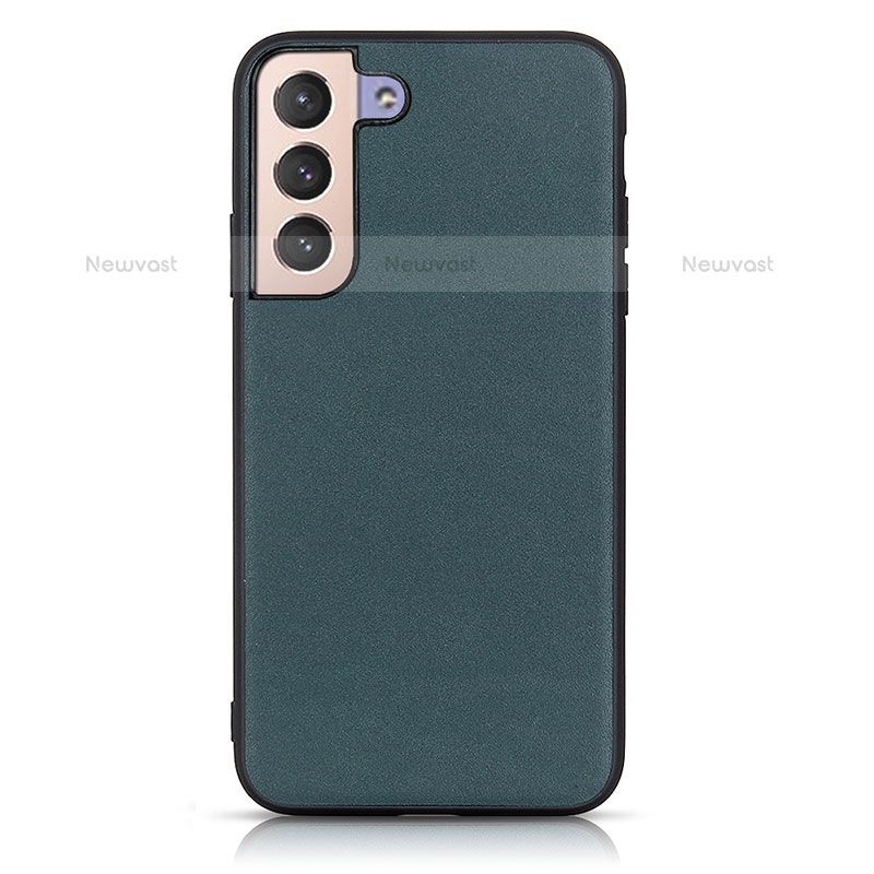 Soft Luxury Leather Snap On Case Cover B01H for Samsung Galaxy S21 FE 5G