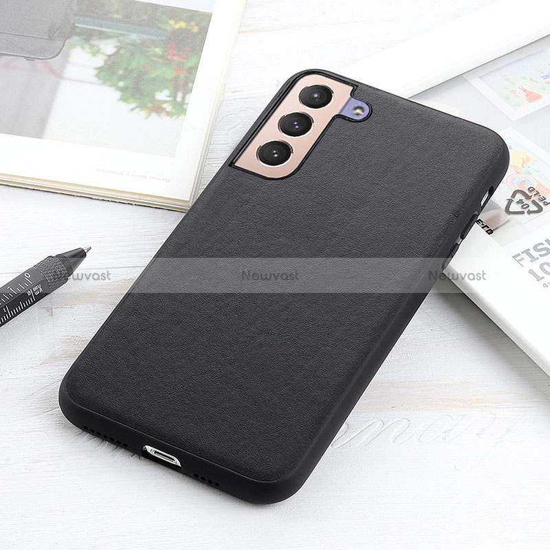 Soft Luxury Leather Snap On Case Cover B01H for Samsung Galaxy S24 5G