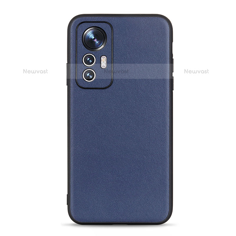 Soft Luxury Leather Snap On Case Cover B01H for Xiaomi Mi 12 Pro 5G