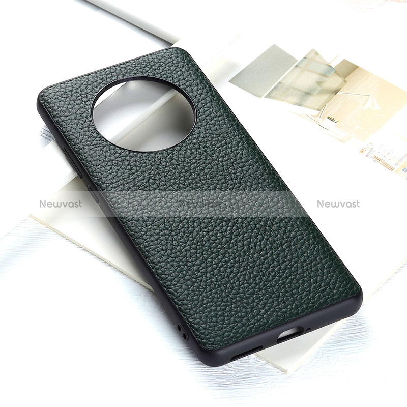 Soft Luxury Leather Snap On Case Cover B02H for Huawei Mate 40