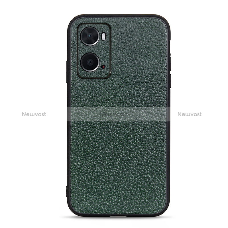 Soft Luxury Leather Snap On Case Cover B02H for Oppo A76